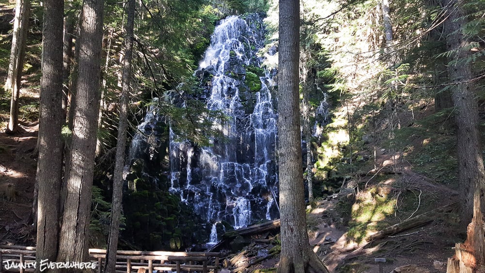 Ramona falls waterfall