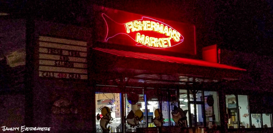 Front of Fisherman's Market Restaurant in Eugene, OR