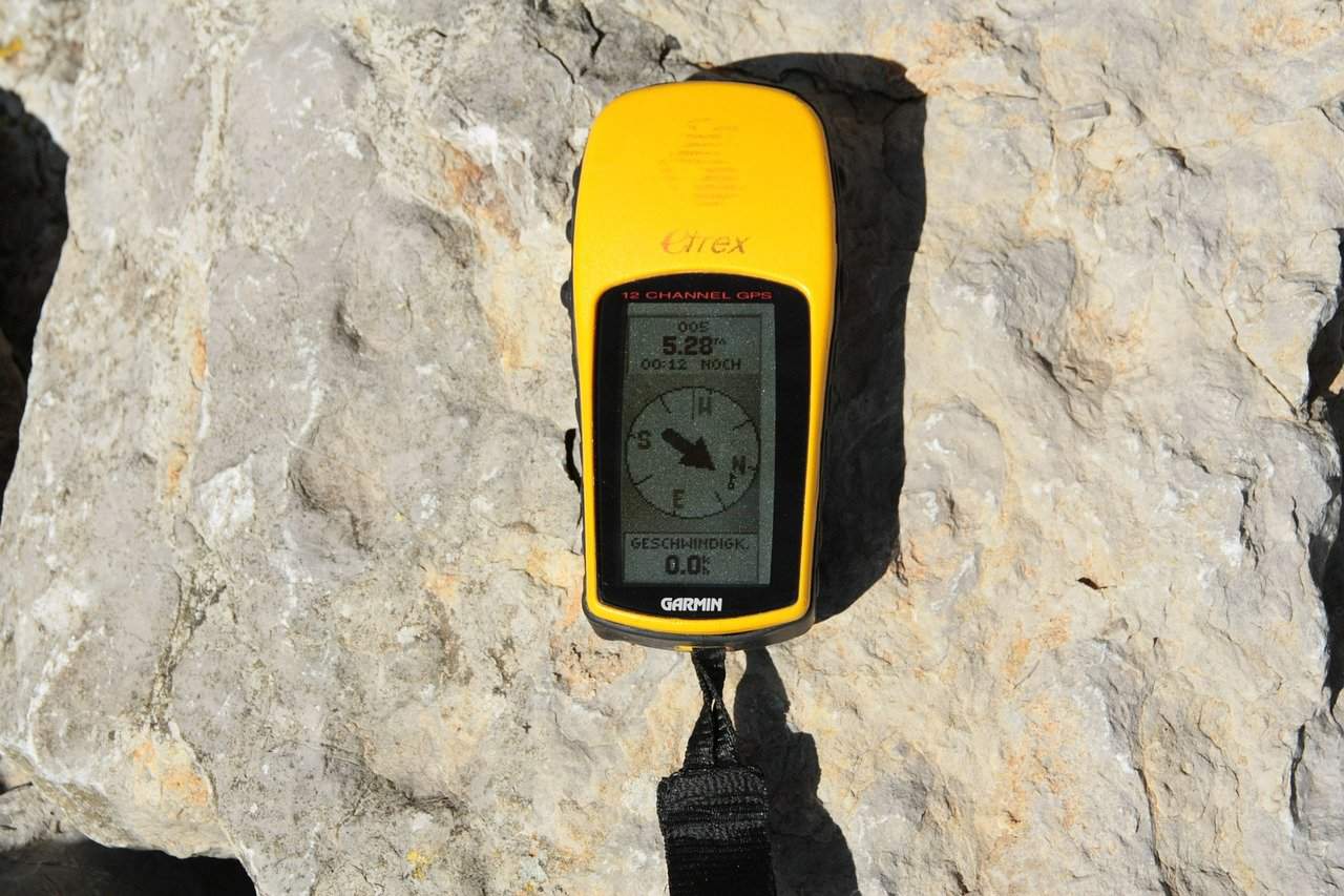 GPS device can be used for geocaching.