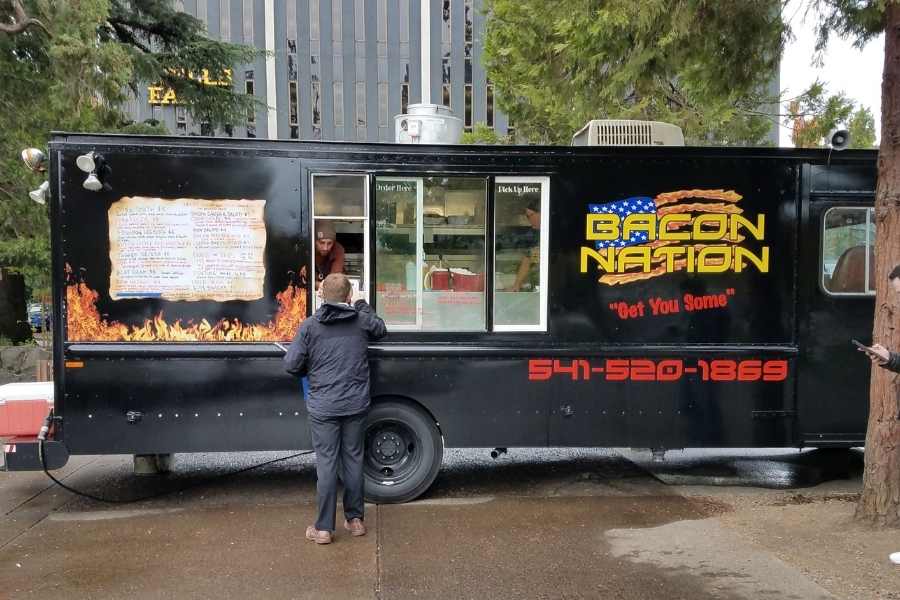 bacon nation food truck in eugene, oregon