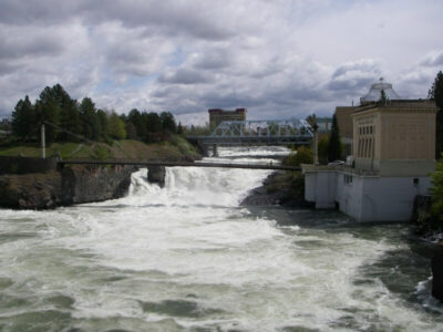 image of the spokane river falls