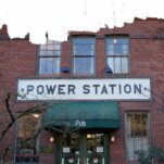 front of the Power Station at Edgefield McMenamins in Oregon